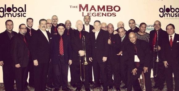 Mambo Legends Orchestra group photo in Venezuela