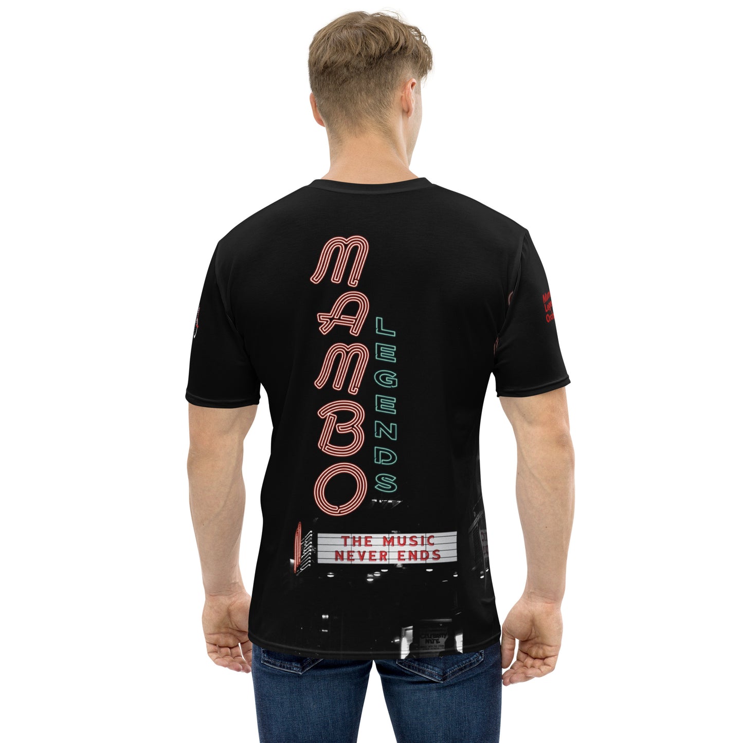 The Music Never Ends Men's t-shirt