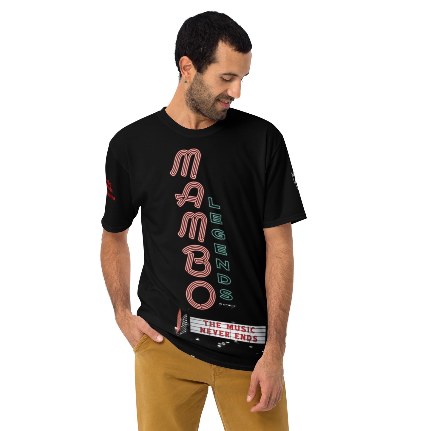 The Music Never Ends Men's t-shirt