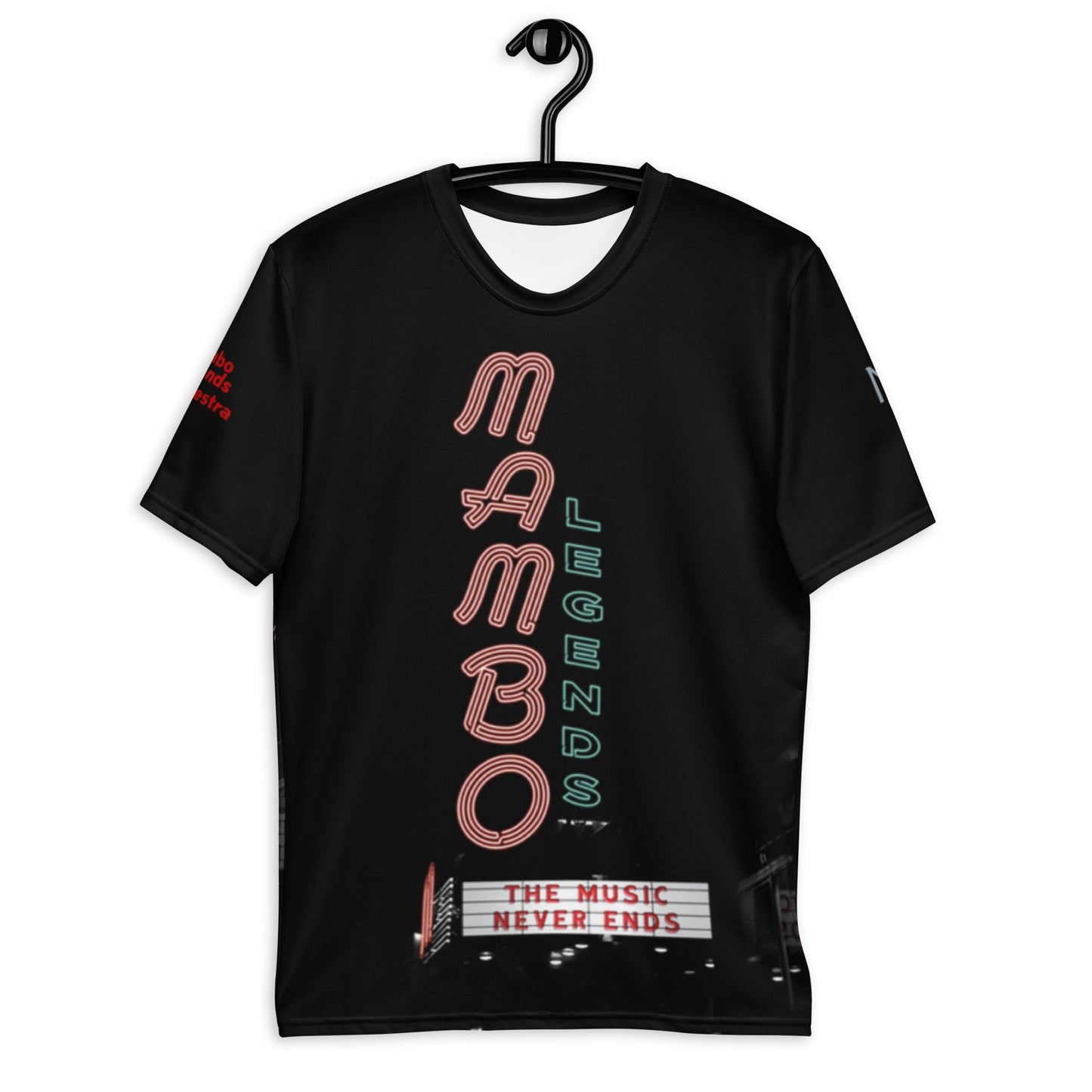 The Music Never Ends Men's t-shirt