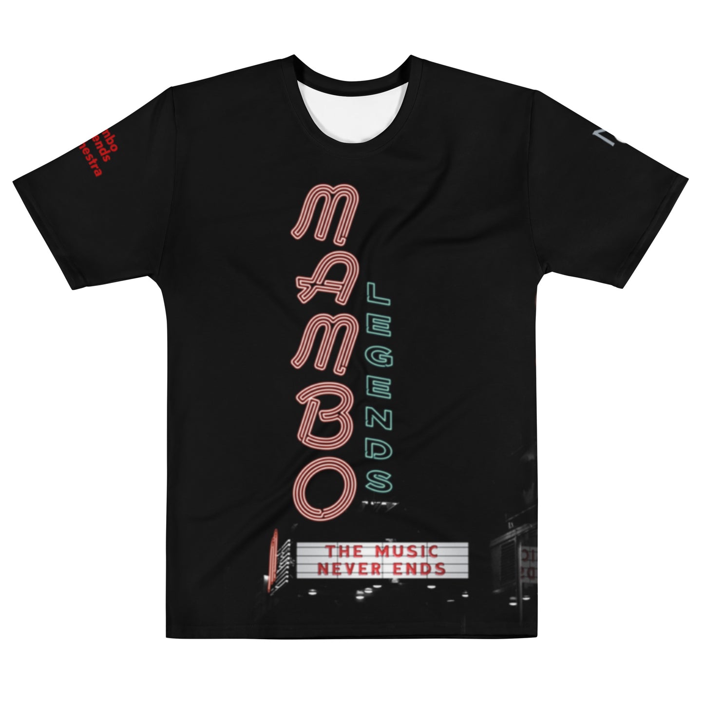 The Music Never Ends Men's t-shirt