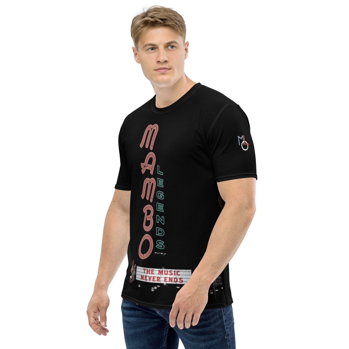 The Music Never Ends Men's t-shirt