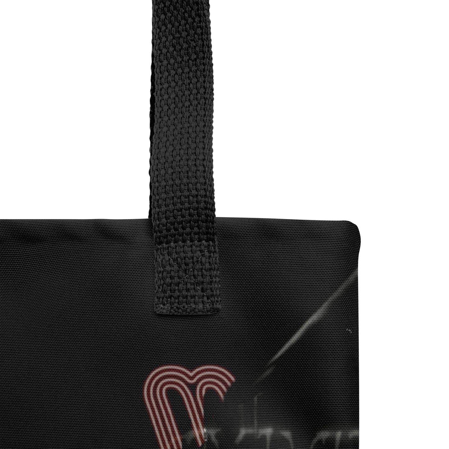 The Music Never Ends Tote bag