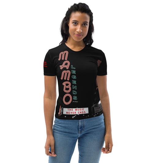 The Music Never Ends Women's T-shirt