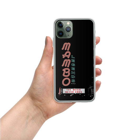 The Music Never Ends Clear Case for iPhone®