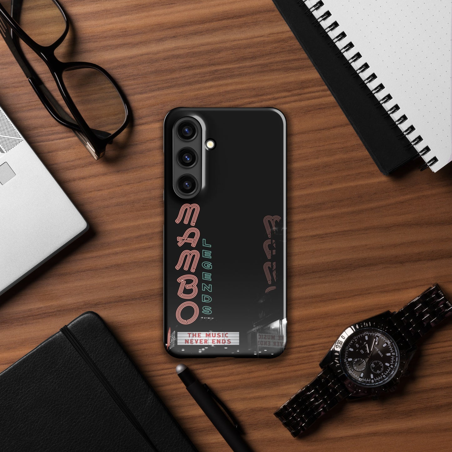 Funda a presión Music Never Ends para Samsung®